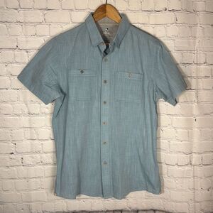 Kuhl Karib Stripe Button Down Shirt Mens S Small Outdoor Hiking style 7460